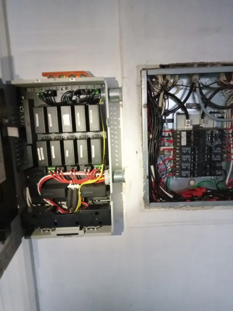 Electrical panel upgrade completed for Ring Doorbell Installation in Mount Vista